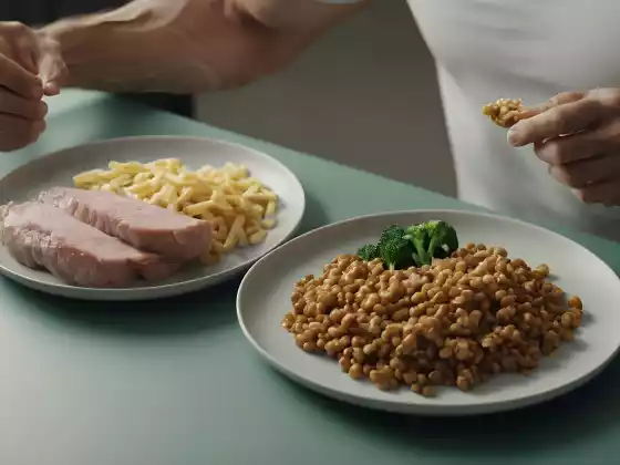  การตอบสนองของอินซูลินจากโปรตีนเทียบกับคาร์โบไฮเดรต